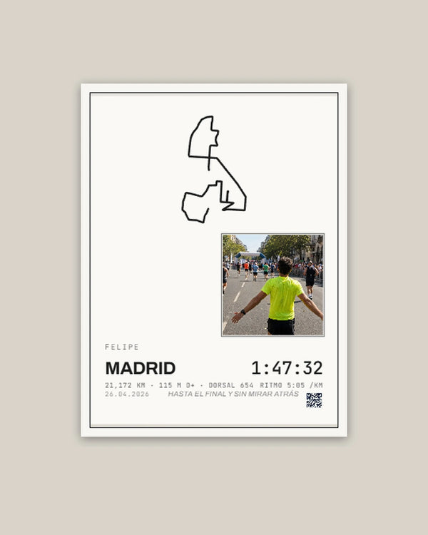 Momento, Galería — pieza de ejemplo hecha con el configurador